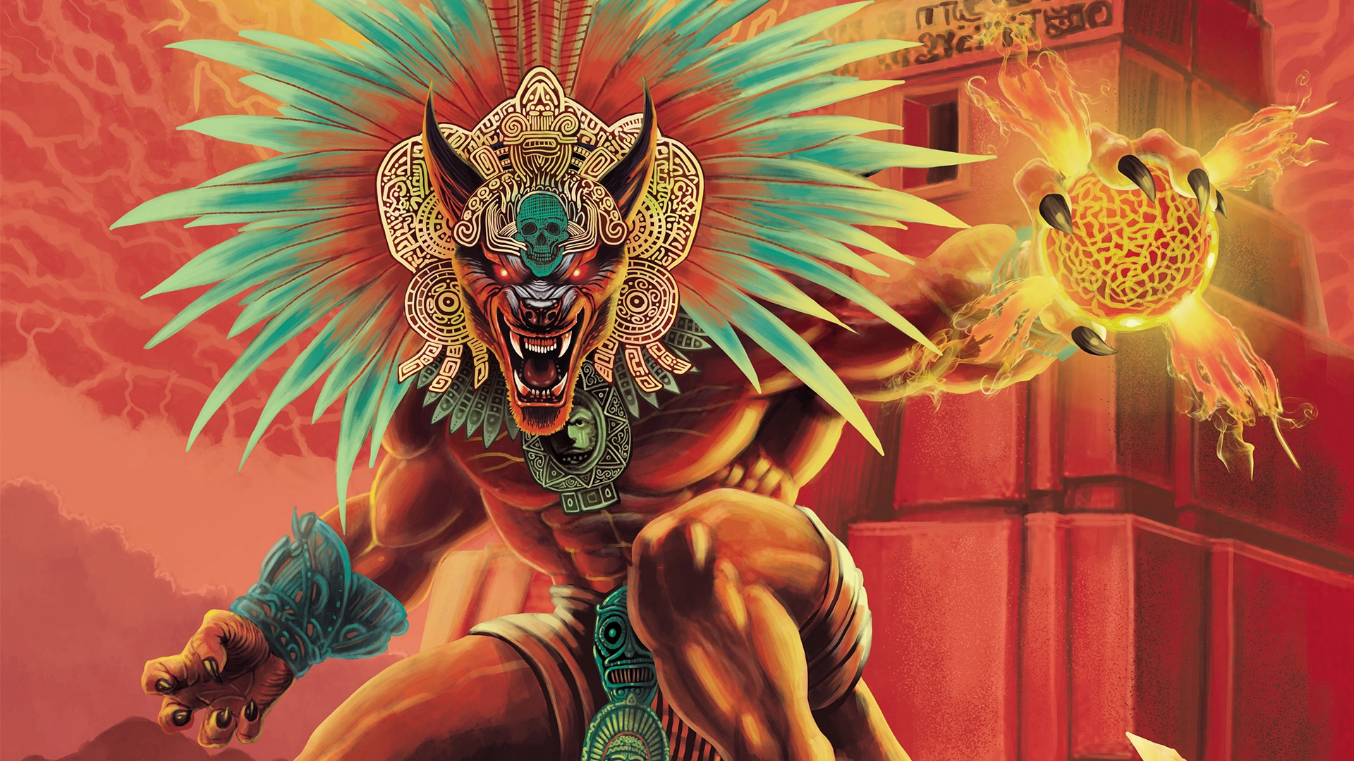 Ilustración de la baraja Guanac fétido
